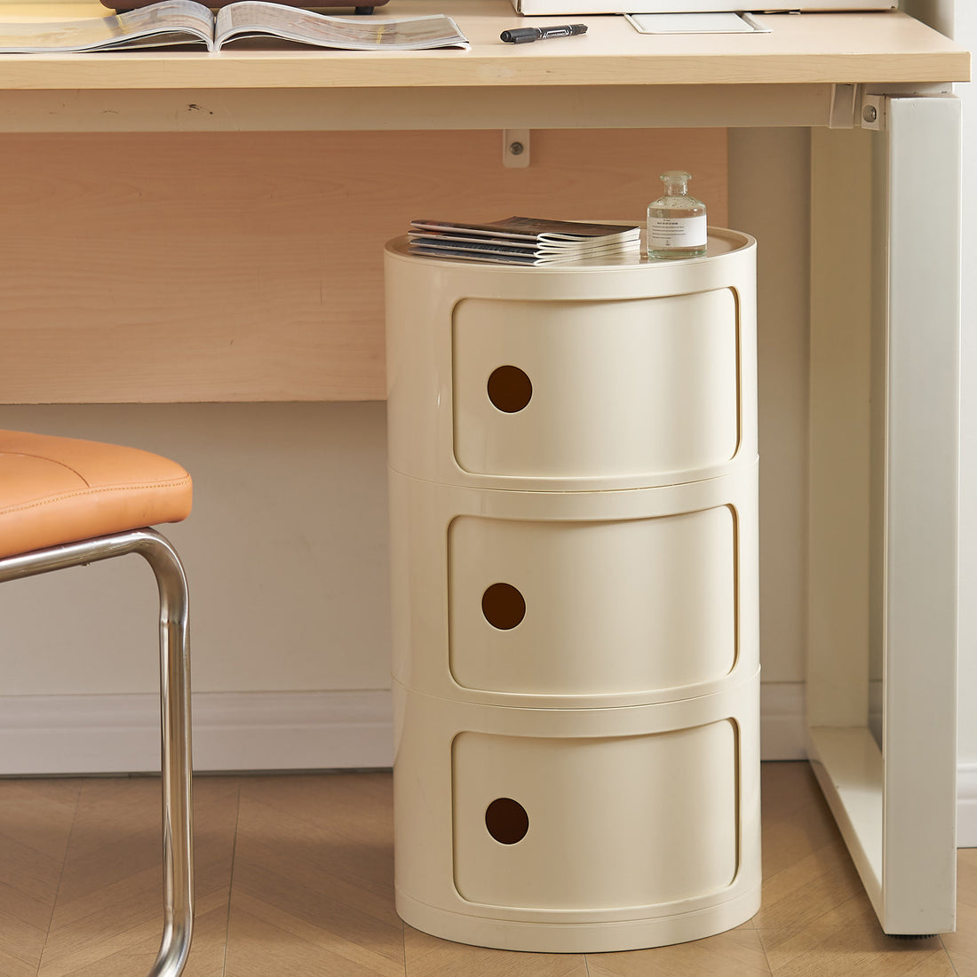 SSL Round Nightstand