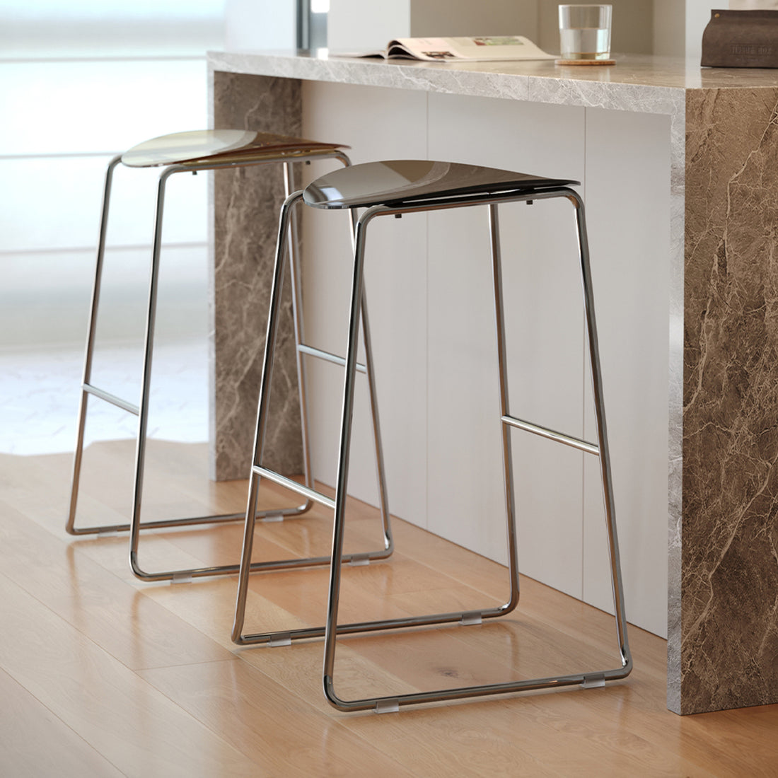 SSL Wrought Iron Island Stool
